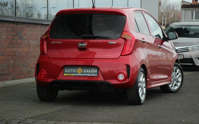 Kia Picanto cena 26990 przebieg: 175000, rok produkcji 2015 z Borek Wielkopolski małe 781
